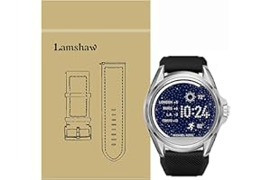 LvBu Armband Kompatibel Für Michael Kors Bradshaw, Sport Silikon Classic Ersatz Uhrenarmband Für Michael Kors Access Bradshaw Smartwatch