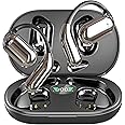 Open-Ear Wireless Bluetooth Headphones with Mic, Earbuds with Ergonomic Earhooks, Secure Fit Earphones for Running, Sport Gym Ear Buds, Water Resistant, Fast Charging, Bluetooth 5.3, 40H Playtime