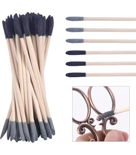 Honoson 10 Pcs Bâtons De Ponçage Polissage Modèles Plastique - Grains Assortis 1500 à 12000