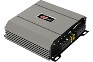Excalibur X275.2 Auto Verstärker HiFi Stereo 2 Kanal 1300 Watt- Kfz Mini Verstärker Mit 2 x 650 Watt Endstufe Auto, Bass-Boost 12 dB, Variable Frequenzweiche, Remote Anschluss, Subwoofer Bridge Modus