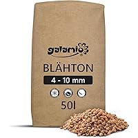 GALAMIO Blähton Keramsit Pflanz Granulat Ton Steine Lava Mulch Drainage Hydro Kultur Substrat Trocken Schüttung Dämmung…