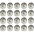 Create idea 20pcs Eccentric Spacers 5MM M5 Bore Carbon Steel Nickel Plated Fit for V-groove Wheel Aluminium Extrusion 3D Printer Repra CNC