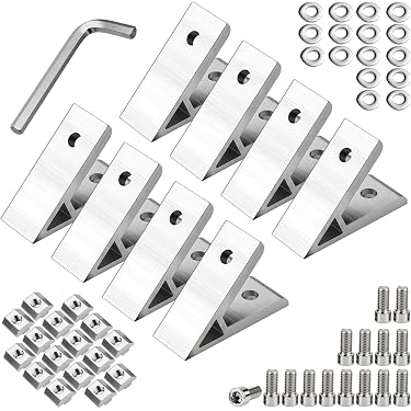 Thyssenkrupp Aluminium-Winkelprofil 35x35x2 Mm – Länge 1500 Mm, EN AW-6060, Für Bau & Möbel
