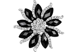 FAIRYGATE Ladies Brooches Fashion Rhinestone Pin Jewelry Gifts for Women Brooch Pins Badges Backpack, B22