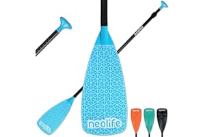 XUXIAKE SUP Paddleboard Paddles with Aluminum Shaft and PP Blade, Floating Stand Up Paddle Board Paddle, Adjustable170-210 cm/68-84 Inches
