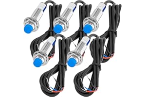 AZDelivery 5 x LJ12 A3-4-Z/BX sensore di prossimità induttivo, compatibile con Arduino incluso un E-Book!