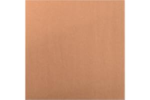 Vaessen Creative Papier Cartonné Florence Kraft, 20 Feuilles, 30,5 x 30,5 cm, 300 GSM, Parfait pour Le Scrapbooking, Création de Cartes et Autres Loisirs Créatifs, Marron, 30, 5 x 30, 5 cm