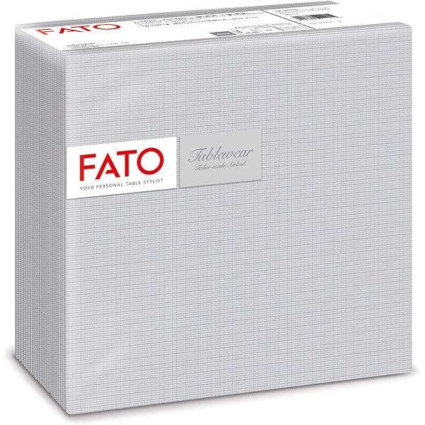 Papstar Tovaglioli Quadrati Grandi, Effetto Lino, 3 veli, 50 Pezzi