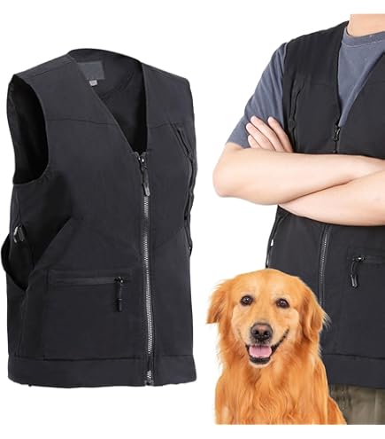 Gilet Addestramento Cani - Protettivo, Tascabile, Con Bottoni Regolabili E Fibbie - Foto 2