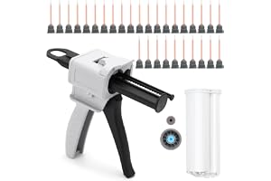 ELNLE 2k limpistol 10:1 doseringspistol 50 ml AB epoxid limpistol handtag lim blandat, press pistol patronpistol limpistol fö