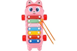 Mommers Xylophone Musical Educational Toy for Kid (1-3Year Old) I Toddlers Babies Kids Girls, Boys I 2-in-1 Piano Combined I Safe for Drum Sticks for Fast and Fun Learning