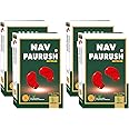 Ambic Nav Paurush Capsule I Ayurvedic Muscle Gain Capsules For Strength & Stamina I Supports Healthy Weight Gain & Improves Muscle Recovery I 240 Capsule + Tablet (Pack Of 4)