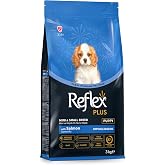 REFLEX PLUS Somonlu Mini ve K&uuml;&ccedil;&uuml;k Irk Yavru K&ouml;pek Maması 3 KG