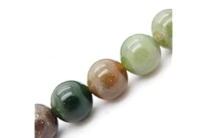 Fukugems perline pietra naturale per bigiotteria, venduto per bag 5 fili all' interno, Indian Agate 6mm