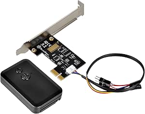SilverStone SST-ES01-PCIe - 2.4G Wireless Remote Computer Power/Reset Switch Control, PCIe