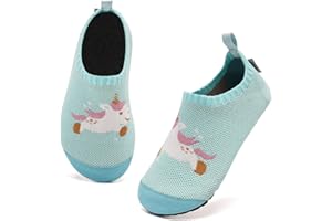 Kyopp Garcon Chaussettes Chaussures Fille Respirant Chaussons Antidérapante Chaussons Bébé Enfant Mixte Enfant 20-33EU