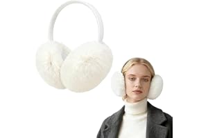 LXONTSG Mjuka öronmuffs, 1 st varma plyschöronmuffar, vinteröronmuffs för kvinnor, öronmuffs varm hopfällbar, öronvärmare för