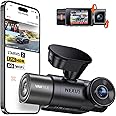 Vantrue N2X 2.7K Dash Cam Front and Inside, 5G WiFi Dual Dash Camera for Car with Starvis 2 HDR IR Night Vision, GPS, 24/7 Buffered Parking Mode, 60FPS, Voice Control, Support 512GB Max