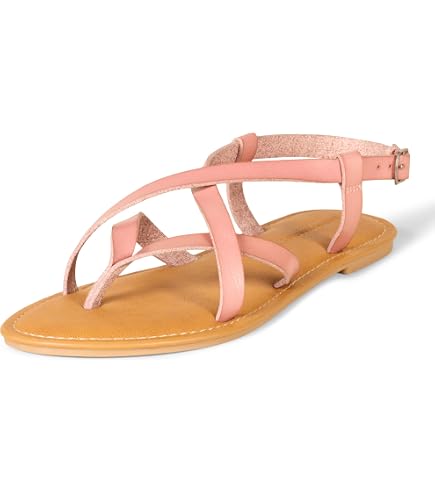 Produktbild von UIFLQXX Römische Sandalen Riemen Flach Damen Sandalen Sommer Sandalen Damen Schuhe Für Damen