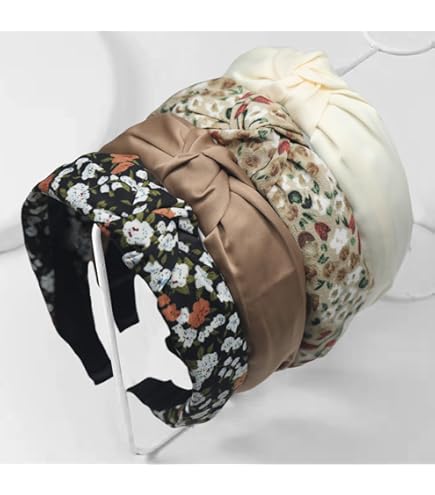 DRESHOW 4 Pak Hoofdbanden voor Vrouwen en Meisjes Dunne Gebreide Haarbanden Modieuze Schattige Effen Kleuren Haarbanden Non Slip Haar Accessoires DRESHOW 4 Pak Hoofdbanden voor Vrouwen en Meisjes Dunne Gebreide Haarbanden Modieuze Schattige Effen Kleuren Haarbanden Non Slip Haar Accessoires