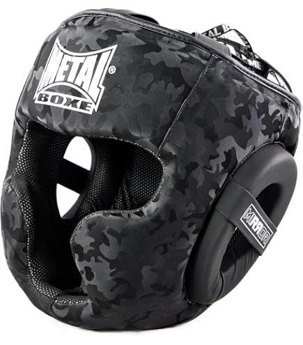 Casque Intégral Mirror Combat Sports - Protection Maxime Visibilité 180° - Adulte Unisexe Noir