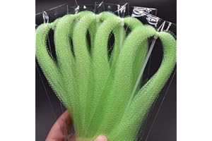 Phad Fishing 5/10 Paquetes Línea de Cristal de Flash Material de Mosca de Pesca Material para Preparar Las Moscas