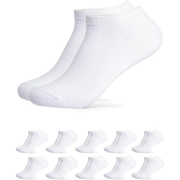 Lot De 10-20 Chaussettes Homme 100% Coton Occulto - Modèle Ingo, Confortables Et Respirantes