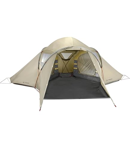 VAUDE Badawi Long Tente 6 personnes Sable : Amazon.fr