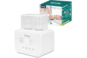 Lionelo C-THERMUP DOUBLE WHITE Podgrzewacz, Biały, ‎13,5 x 20,5 x 22,5 cm; 750 g