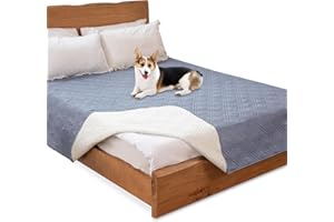 ‎PICK FOR LIFE PICK FOR LIFE 208 * 208cm wasserdichte Hundedecken, extra groß und Waschbar Haustier Decke für Hunde, rutschfest Welpen Unterlagen bieten umfassende Abdeckung und Schutz für Ihre Sofa, Bett, Autositz