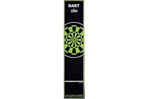 Kingpower Dart 290x60 cm Tapis de Fléchettes Tournoi Fléchettes Paillet de Fléchettes