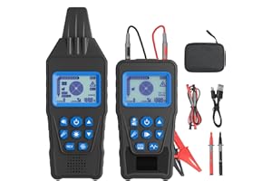 GAMWATER U630 Localizzatore di cavi sotterranei, distanza di rilevamento della linea digitale 2.5 metri, rilevatore di rottura del tracciamento, per circuiti elettrici, condotte, recinti per cani