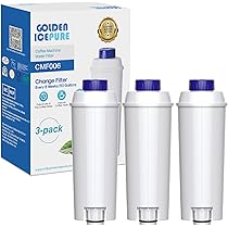 Set van 2 waterflters voor DeLonghi DLSC002 koffiezetapparaat voor De'Longhi ECAM, ETAM, EC, BC Series Set van 2 waterflters voor DeLonghi DLSC002 koffiezetapparaat voor De'Longhi ECAM, ETAM, EC, BC Series