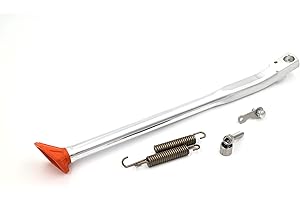 SPAL ProRace Seitenständer S1+Komplett Set Orange für KTM EXC 125ccm-525ccm Bj. 1998-2007