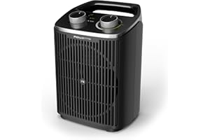 Rowenta Intense Comfort Radiateur d’appoint 2000 W, Chauffage rapide jusqu’à 35 m², Mode Éco 1000 W, Silencieux 29 dB, Température réglable, Sécurité anti-surchauffe, SO2350F0