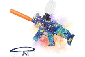 JALANN Gel Blaster, Electric Gel Blaster Gun, Splatter Ball Shooting Toy with Goggles, Electric Automatic Gel Blaster Toy Gifts Outdoor Games for Adults, Teens Ages 14+ (Without Water Beads)
