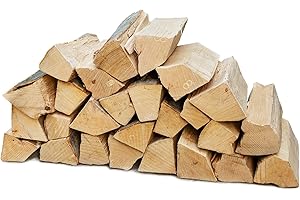 Legna da Ardere 30 kg Per Stufa e Camino Braciere Griglia Cestello per il Fuoco Ceppi 25 cm Flameup