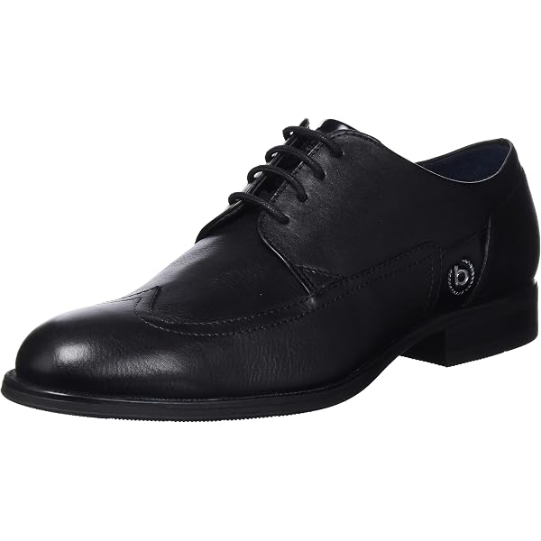 Bugatti Herren-Slipper 311-a9g63 – Elegante Business-Schnürschuhe Aus Echtem Leder Im Used Look