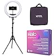 Kreo Ring Light 18" Ring Light with Tripod Stand for Video Shooting Professional Studio Light with Tripod ringlight Photography YouTube ringlight kit for YouTube Instagram Accessories Big Ring Light