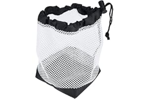 Broco Nylon Mesh Pouch 36 Cordoncino Palline da Golf Porta Borsa di Stoccaggio Netto Accessori Golf
