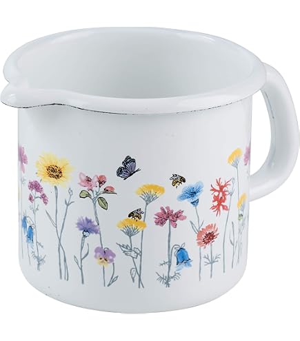 Riess Emaille Schnitzelpfanne 20 Cm, Classic Serie – Induktionsgeeignet, Rund, Schwarz, Seit 1922