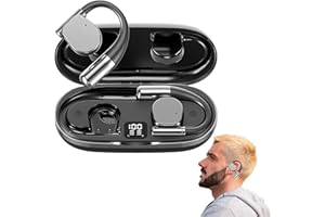 LENGSUAA Translation Earbuds, Translator Headphone 144 Language in Real Time Wireless Translating Over-Ear Headphone with LED Bluetooth Stereo Sound Translate Earbuds for Travel Business Students Learning