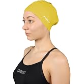 DRUNA Silicone Swimming Cap for Long Hair, Silicone Cap, Swimming Cap for Pool, Swimming Cap