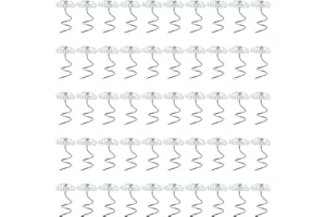 Bailinks Upholstery Pins with Clear Heads, Upholstery Tacks for Slipcovers and Bed Skirts, Ideal for Headliner Repair and Loose Drapery Projects (50PCS)