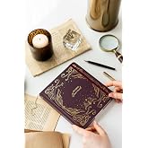 Charmlı Reading Journal - Okuma G&uuml;nl&uuml;ğ&uuml; 18 x 20 cm Bordo