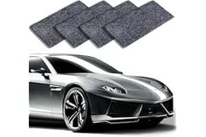 PEKOIU Nano Sparkle Tuch (4 Stück), 2025 Nano Sparkle Tuch Auto Kratzer Original, Nano Magic Tuch für Auto Kratzer Entfernen Reparatur, Car Scratch Remover für Reparatur von leichten Kratzfarben,Lackpflege