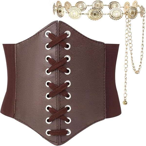 Ceinture Chaîne Métal Bohème – Boucle Sculptée Réglable Pour Robe, Jean, Style Occidental