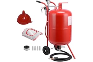 Bc-Elec - Chorreadora de arena sobre ruedas (76 litros, 0-10 bar) con accesorios