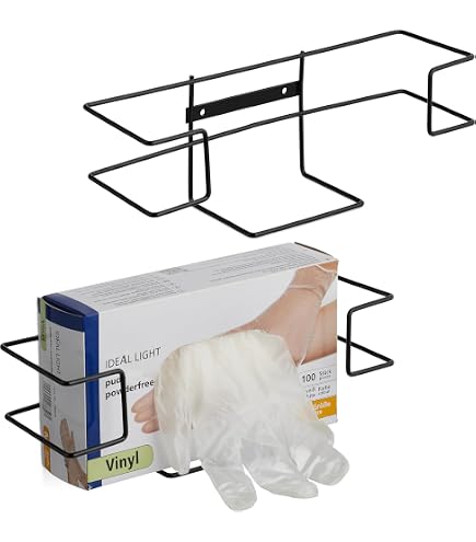 Dispenser Acrilico KROYBE Per Tappi Orecchie – Montaggio A Parete O Da Banco, Trasparente, Con Coperchio, Fondo Inclinato, Etichette Incluse, 29x19,8x14,6 Cm