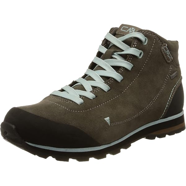 Scarpe Da Trekking Donna CMP Alcor 2.0 Mid WP - In Vera Pelle, Impermeabili, Con Suola FullOn Grip, Per Escursionismo E Cammino